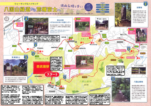 ウォーキング＆ハイキング 西武園駅～下山口駅