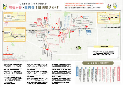 駅からハイキング 阿佐ヶ谷駅～高円寺駅 馬橋稲荷