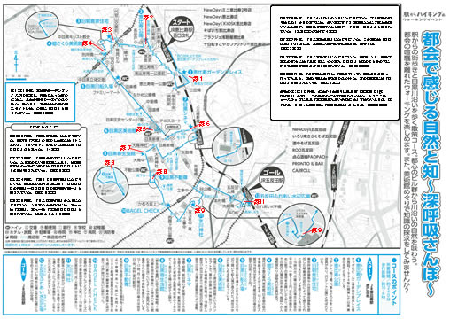駅からハイキング 恵比寿駅～五反田駅 目黒川散策