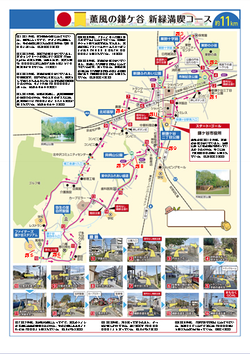 健康ハイキング 新鎌ヶ谷駅 鎌ヶ谷スタジアムへ