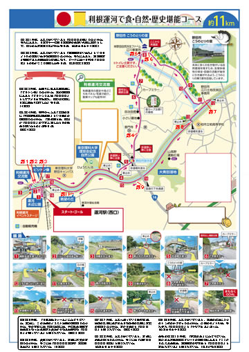 健康ハイキング 運河駅 運河水辺公園 眺望の丘へ