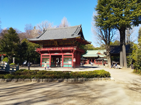 駅からハイキング 田端駅～御茶ノ水駅 湯島天満宮